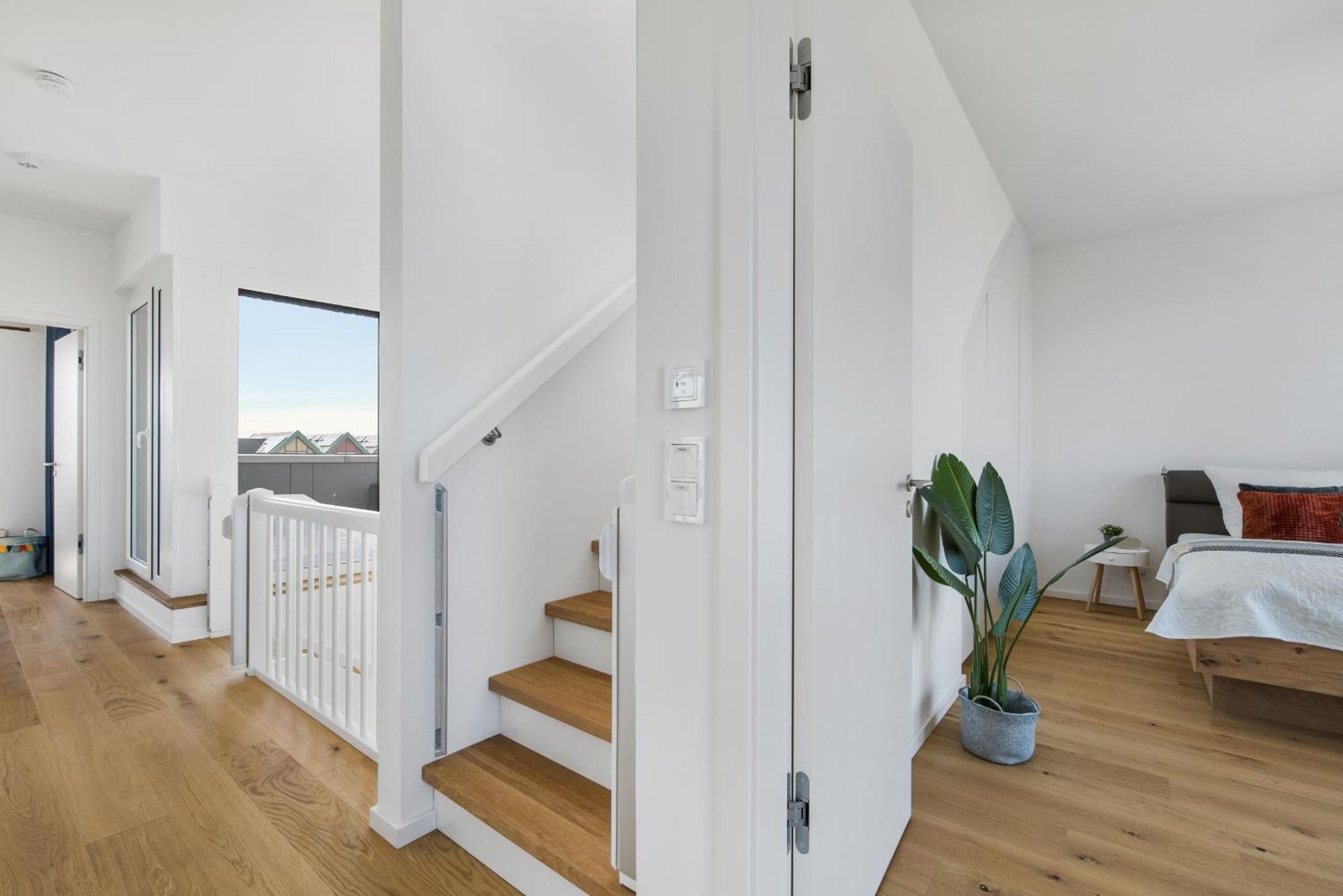 Villa King Erste Lage, Dachterrasse, Meerblick, Carport, Kamin, Sauna, Terrasse, Aussenrolllaeden Olpenitz Luaran gambar